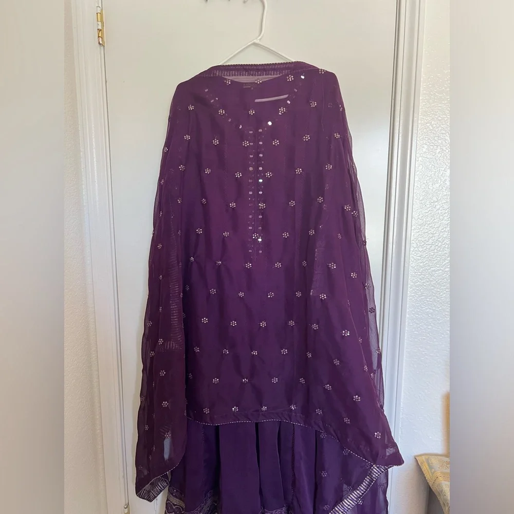 3 piece suit maxi anarkali - Picture 10 of 12